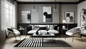 La décoration noir et blanc : un style intemporel et moderne
