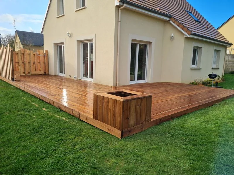 terrasse caen par LC rénover