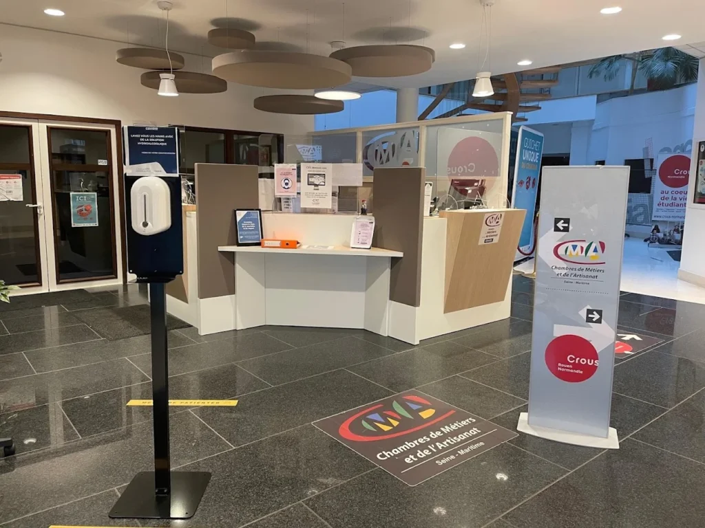 CMA Seine-Maritime halle d'entrée