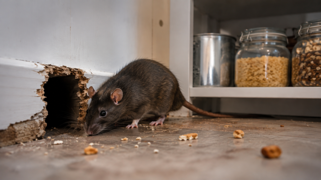 Pourquoi les rats cherchent-ils refuge dans les habitations